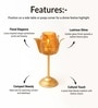 Golden Metal Decorative Votive Tea Light Holder