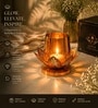 Golden Metal Single Votive Tea Light Holder