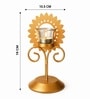 Golden Single T-Lite Holder