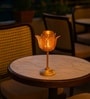 Golden Metal Decorative Votive Tea Light Holder