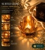 Golden Metal Single Votive Tea Light Holder