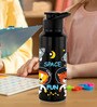 Single Walled 750 ml Black Stainless Steel  Sipper