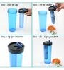 Sipper Infuser Bottle 700ML (Blue)