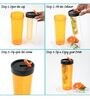 Sipper Infuser Bottle 700ML (Orange)