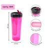 Sipper Infuser Bottle 700ML (Pink)