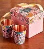 Sips Spirit Copper Tumblers Set Of 2 Gift Set