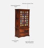 Siramika Sheesham Wood 2 Door Wardrobe in Honey Oak Finish Siramika Sheesham Wood 2 Door Wardrobe in Honey Oak Finish