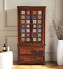Siramika Sheesham Wood 2 Door Wardrobe in Honey Oak Finish Siramika Sheesham Wood 2 Door Wardrobe in Honey Oak Finish