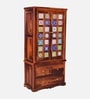 Siramika Sheesham Wood 2 Door Wardrobe In Honey Oak Finish Siramika Sheesham Wood 2 Door Wardrobe In Honey Oak Finish