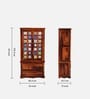 Siramika Sheesham Wood 2 Door Wardrobe In Honey Oak Finish Siramika Sheesham Wood 2 Door Wardrobe In Honey Oak Finish