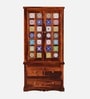 Siramika Sheesham Wood 2 Door Wardrobe In Honey Oak Finish Siramika Sheesham Wood 2 Door Wardrobe In Honey Oak Finish
