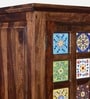 Siramika Sheesham Wood 2 Door Wardrobe In Provincial Teak Finish Siramika Sheesham Wood 2 Door Wardrobe In Provincial Teak Finish