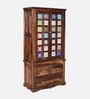 Siramika Sheesham Wood 2 Door Wardrobe In Provincial Teak Finish Siramika Sheesham Wood 2 Door Wardrobe In Provincial Teak Finish