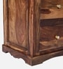 Siramika Sheesham Wood 2 Door Wardrobe In Provincial Teak Finish Siramika Sheesham Wood 2 Door Wardrobe In Provincial Teak Finish