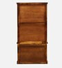 Siramika Sheesham Wood 2 Door Wardrobe In Provincial Teak Finish With Drawer