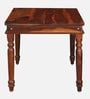 Siramika Sheesham Wood 6 Seater Dining Set In Honey Oak Finish With Cushioned Bench Siramika Sheesham Wood 6 Seater Dining Set In Honey Oak Finish With Cushioned Bench