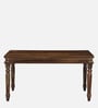 Siramika Sheesham Wood 6 Seater Dining Set In Provincial Teak Finish Siramika Sheesham Wood 6 Seater Dining Set In Provincial Teak Finish