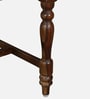 Siramika Sheesham Wood 6 Seater Dining Set In Provincial Teak Finish With Cushioned Bench Siramika Sheesham Wood 6 Seater Dining Set In Provincial Teak Finish With Cushioned Bench