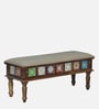 Siramika Sheesham Wood 6 Seater Dining Set In Provincial Teak Finish With Cushioned Bench Siramika Sheesham Wood 6 Seater Dining Set In Provincial Teak Finish With Cushioned Bench