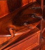 Siramika Sheesham Wood Bar Cabinet In Honey Oak Finish Siramika Sheesham Wood Bar Cabinet In Honey Oak Finish