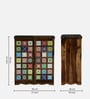 Siramika Sheesham Wood Bar Cabinet In Provincial Teak Finish Siramika Sheesham Wood Bar Cabinet In Provincial Teak Finish