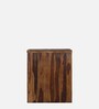 Siramika Sheesham Wood Bar Cabinet In Provincial Teak Finish
