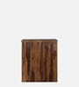 Siramika Sheesham Wood Bar Cabinet In Provincial Teak Finish