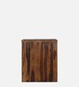 Siramika Sheesham Wood Bar Cabinet In Provincial Teak Finish