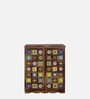 Siramika Sheesham Wood Bar Cabinet In Provincial Teak Finish