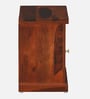 Siramika Sheesham Wood Bedside Table (Lhs Door) In Honey Oak Finish Siramika Sheesham Wood Bedside Table (Lhs Door) In Honey Oak Finish