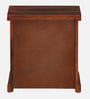 Siramika Sheesham Wood Bedside Table (Lhs Door) In Honey Oak Finish Siramika Sheesham Wood Bedside Table (Lhs Door) In Honey Oak Finish