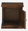 Siramika Sheesham Wood Bedside Table (Lhs Door) In Provincial teak  Finish
