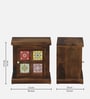 Siramika Sheesham Wood Bedside Table (Lhs Door) In Provincial teak  Finish