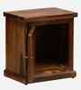 Siramika Sheesham Wood Bedside Table (Lhs Door) In Provincial teak  Finish