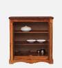 Siramika Sheesham Wood Cabinet In Honey Oak Finish