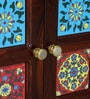Siramika Sheesham Wood Cabinet In Honey Oak Finish Siramika Sheesham Wood Cabinet In Honey Oak Finish