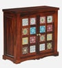 Siramika Sheesham Wood Cabinet In Honey Oak Finish Siramika Sheesham Wood Cabinet In Honey Oak Finish