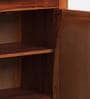 Siramika Sheesham Wood Cabinet In Honey Oak Finish