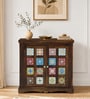Siramika Sheesham Wood Cabinet In Provincial Teak Finish Siramika Sheesham Wood Cabinet In Provincial Teak Finish