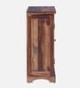 Siramika Sheesham Wood Cabinet In Rustic Teak Finish