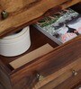 Siramika Sheesham Wood Chest Of Drawers In Provincial Teak Finish