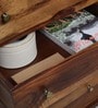 Siramika Sheesham Wood Chest Of Drawers In Provincial Teak Finish