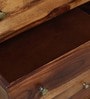 Siramika Sheesham Wood Chest Of Drawers In Provincial Teak Finish