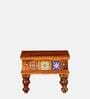 Siramika Sheesham Wood Coffee Table In Honey Oak Finish