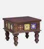 Siramika Sheesham Wood Coffee Table In Provincial Teak Finish