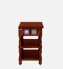 Siramika Sheesham Wood Console Table In Honey Oak Finish