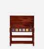 Siramika Sheesham Wood Console Table In Honey Oak Finish