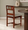 Siramika Sheesham Wood Dining Chair In Honey Oak Finish(Set of 2)