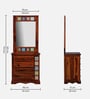 Siramika Sheesham Wood Dresser in Honey Oak Finish
