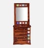 Siramika Sheesham Wood Dresser In Honey Oak Finish Siramika Sheesham Wood Dresser In Honey Oak Finish